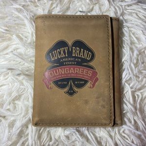 Lucky brand trifold wallet